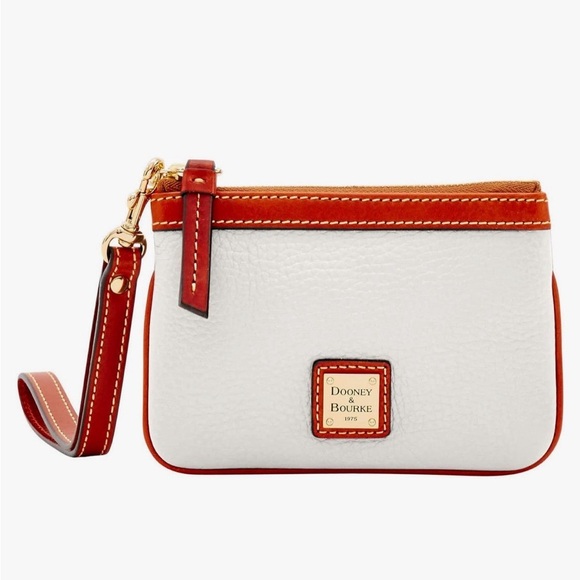 Dooney & Bourke Pebble Grain Medium Wristlet - Picture 1 of 8